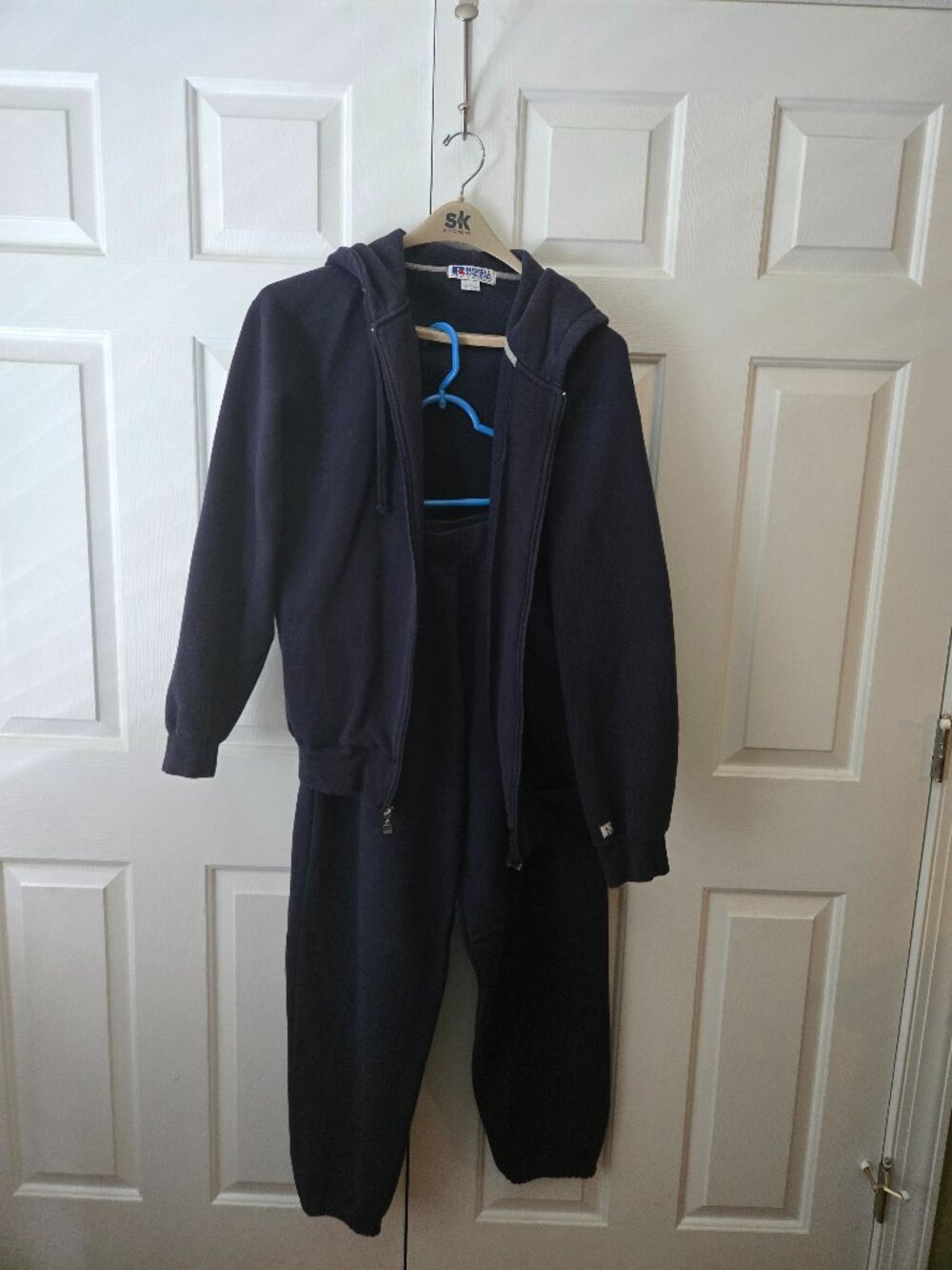 RUSSELL ATHLETIC PRO-COTTON-LIKE NEW-JOGGING SUIT-DARK BLUE